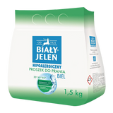 Biały Jeleń, proszek do prania, hipoalergiczny, biel, 1,5 kg - miniaturka zdjęcia produktu