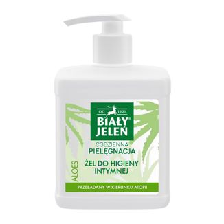 Biały Jeleń Codzienna Pielęgnacja, żel do higieny intymnej, Aloes, 500 ml - zdjęcie produktu