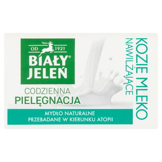 Biały Jeleń, hipoalergiczne mydło z kozim mlekiem, 100 g USZKODZONE OPAKOWANIE - zdjęcie produktu