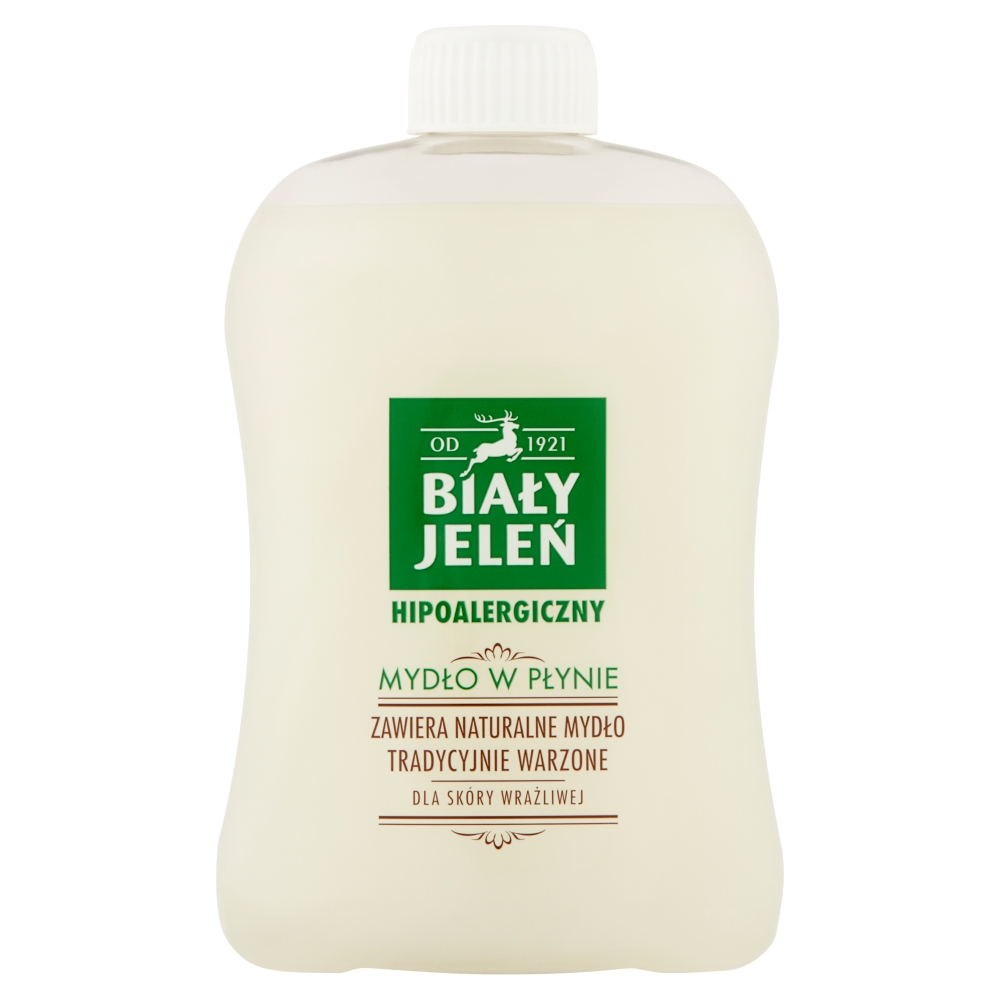Biały Jeleń Biały Jeleń hypoallergen, Flüssigseife, Nachfüllpackung, 500 ml — Inhaltsstoffe und Bewertung