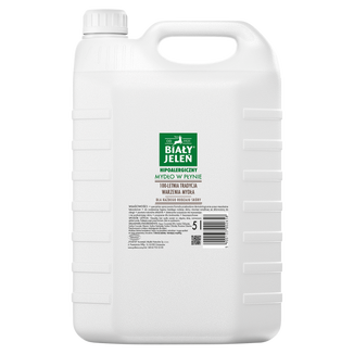 Biały Jeleń Hipoalergiczny, mydło w płynie, zapas, 5 L - zdjęcie produktu