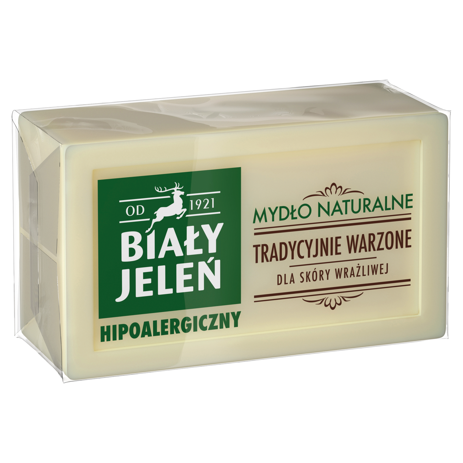 Biały Jeleń Biały Jeleń hypoallergen, Seife natürlich am Stück, 150 g — Inhaltsstoffe und Bewertung