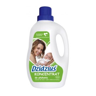 Dzidziuś, koncentrat do płukania odzieży dla dzieci i osób o wrażliwej skórze, 1,5 l - 2 Dzidziuś, koncentrat do płukania odzieży dla dzieci i osób o wrażliwej skórze, 1,5 l - 2 - zdjęcie produktu