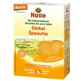 Holle Sucharki orkiszowe Bio, pełnoziarniste, po 6 miesiącu, 200 g - miniaturka zdjęcia produktu