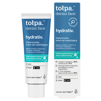 Tołpa Dermo Face Hydrativ, hialuronowy krem-żel nawilżający, 40 ml - zdjęcie produktu