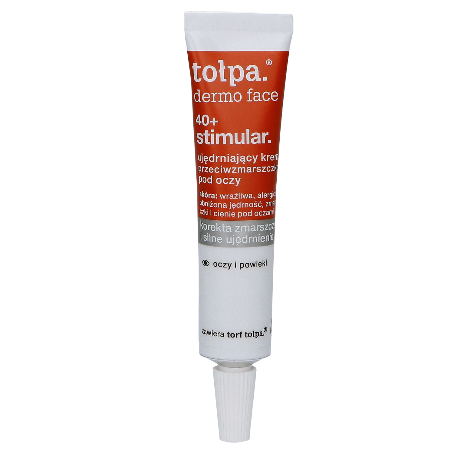 Tołpa Tołpa Dermo Face, Stimular 40+, Creme straffend-Anti-Falten, für die Augenpartie, 10 ml — Inhaltsstoffe und Bewertung