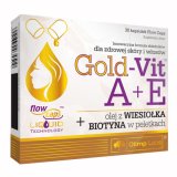 Olimp Gold-Vit A + E z wiesiołkiem i biotyną, 30 kapsułek - miniaturka zdjęcia produktu