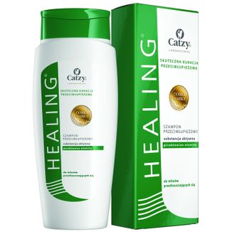 Catzy Healing Herbal, szampon przeciwłupieżowy ziołowy  z piroktonianem olaminy 1%, 200 ml - zdjęcie produktu