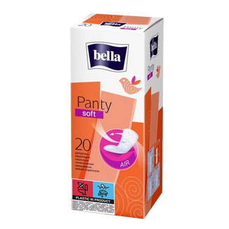 Bella Panty, wkładki higieniczne, Soft, 20 sztuk - zdjęcie produktu