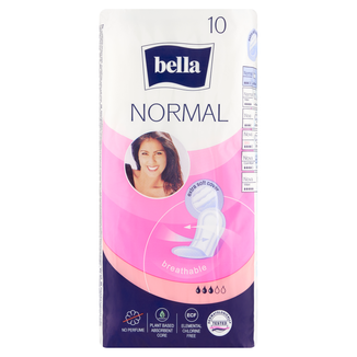 Bella Normal, podpaski higieniczne Softiplait, anatomiczne, 10 sztuk - zdjęcie produktu