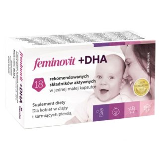 Feminovit + DHA, 30 kapsułek - zdjęcie produktu