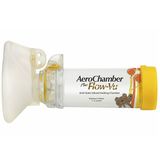 AeroChamber Plus Flow-Vu, komora inhalacyjna z maską dla dzieci, 1-5 lat, Medium, 1 sztuka USZKODZONE OPAKOWANIE - miniaturka zdjęcia produktu