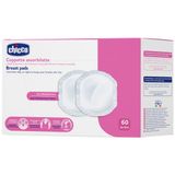 Chicco, wkładki laktacyjne NaturalFeeling, antybakteryjne, 60 sztuk - miniaturka zdjęcia produktu