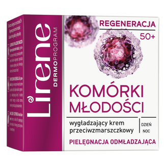 Lirene Komórki Młodości 50+, krem przeciwzmarszczkowy, 50 ml USZKODZONE OPAKOWANIE - zdjęcie produktu