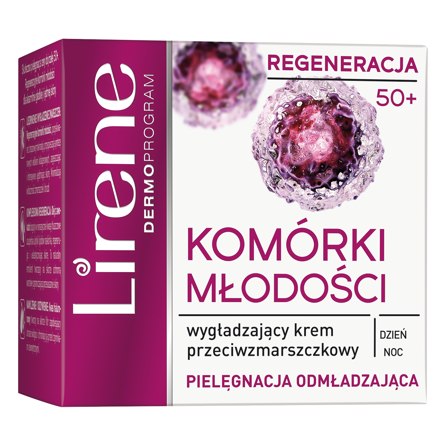 Lirene Lirene Komórki Młodości 50+, krem przeciwzmarszczkowy, 50 ml