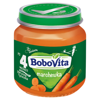 BoboVita Obiadek, marchewka, po 4 miesiącu, 125 g - zdjęcie produktu