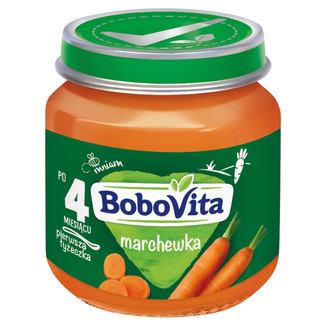 BoboVita Obiadek, marchewka, po 4 miesiącu, 125 g - zdjęcie produktu