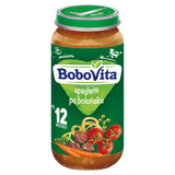 BoboVita Obiadek, spaghetti po bolońsku, po 12 miesiącu, 250 g - miniaturka zdjęcia produktu