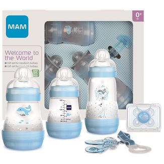 MAM Welcome to the World, zestaw startowy dla noworodka MAM Welcome to the World, zestaw startowy dla noworodka - zdjęcie produktu