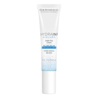 Dermedic Hydrain, krem pod oczy, skóra odwodniona i sucha, 15 g USZKODZONE OPAKOWANIE - zdjęcie produktu