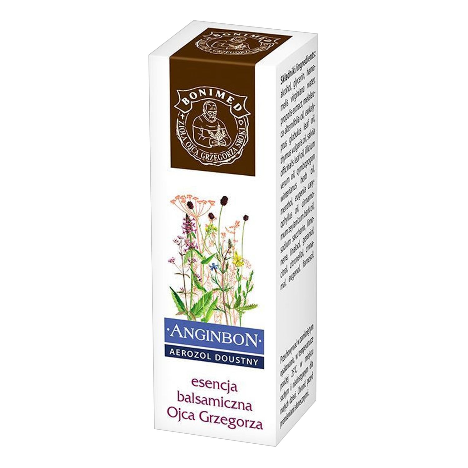 Nieznana Anginbon esencja balsamiczna Ojca Grzegorza, aerozol doustny, 9 ml