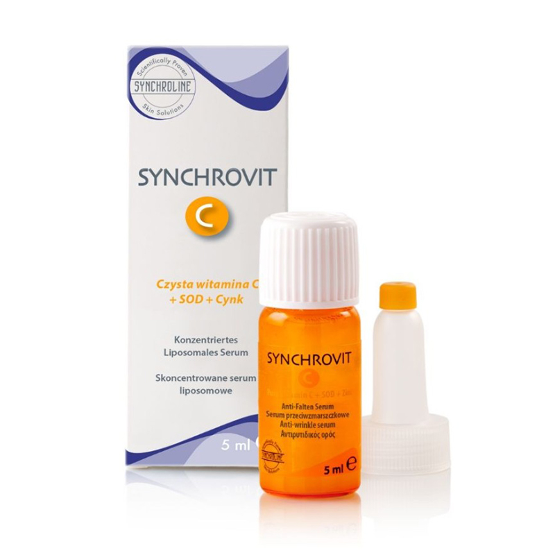 Synchroline Synchroline Synchrovit C, konzentriert serum liposomal, 5 ml x 1 Ampulle — Inhaltsstoffe und Bewertung
