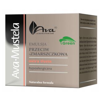 Ava Mustela, emulsja przeciwzmarszczkowa, extra tłusta, 50 ml - zdjęcie produktu