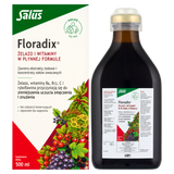 Floradix Żelazo i Witaminy, 500 ml USZKODZONE OPAKOWANIE - miniaturka zdjęcia produktu