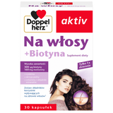 Doppelherz aktiv Na Włosy + Biotyna, 30 kapsułek - miniaturka zdjęcia produktu