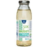 Oleofarm Sok z brzozy z naparem z liści mięty, bez dodatku cukru, 300 ml - miniaturka zdjęcia produktu