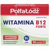 Laboratoria PolfaŁódź Witamina B12 Forte, 50 tabletek USZKODZONE OPAKOWANIE - miniaturka zdjęcia produktu
