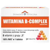 Witamina B-Complex, 50 tabletek - miniaturka zdjęcia produktu