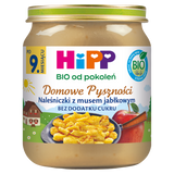 HiPP Domowe Pyszności Bio, naleśniczki z musem jabłkowym, po 9 miesiącu, 200 g - miniaturka zdjęcia produktu
