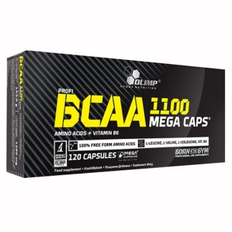 Olimp BCAA 1100 Mega Caps, 120 kapsułek - zdjęcie produktu