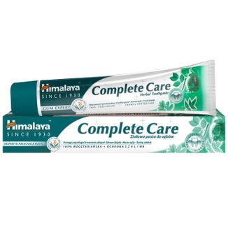 Himalaya Complete Care, ziołowa pasta do zębów na krwawiące dziąsła, 75 ml - zdjęcie produktu