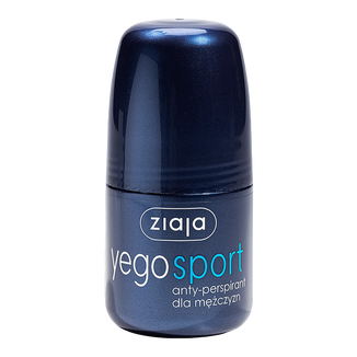 Ziaja Yego, antyperspirant Sport, roll-on, 60 ml - zdjęcie produktu