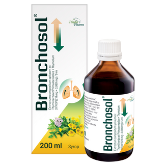 Bronchosol, syrop, 200 ml Bronchosol, syrop, 200 ml - zdjęcie produktu