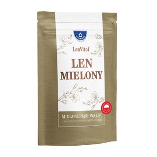 Oleofarm LenVitol, len mielony, 450 g - zdjęcie produktu