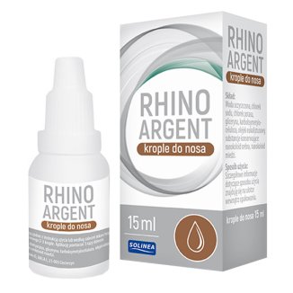 Rhinoargent, krople do nosa, 15 ml - zdjęcie produktu