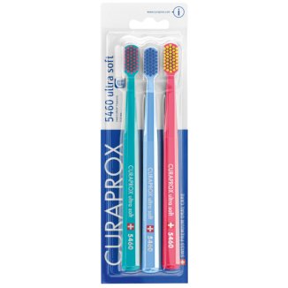 Curaprox, szczoteczka do zębów CS 5460, Ultra Soft, 3 sztuka - 2 Curaprox, szczoteczka do zębów CS 5460, Ultra Soft, 3 sztuka - 2 - zdjęcie produktu