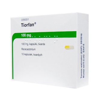 Tiorfan 100 mg, 10 kapsułek twardych - zdjęcie produktu
