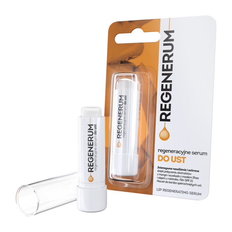 Regenerum, serum regenerierend für die Lippen, SPF 15, 5 g