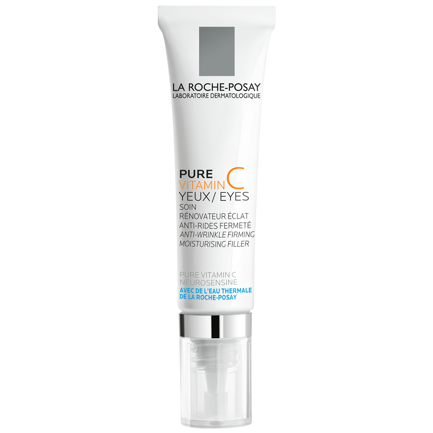 La Roche Posay La Roche-Posay Pure Vitamin C Eyes, intensiv feuchtigkeitsspendend und straffend Pflege Anti-Falten für die Augenpartie, 15 ml — Inhaltsstoffe und Bewertung