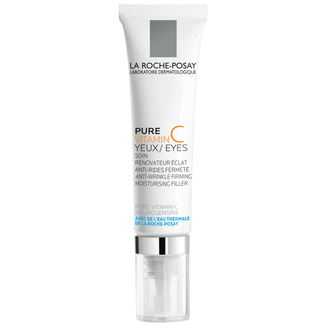 La Roche-Posay Pure Vitamin C Eyes, intensywnie nawilżająca i ujędrniająca pielęgnacja przeciwzmarszczkowa pod oczy, 15 ml - zdjęcie produktu