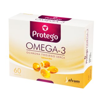 Protego Omega-3, 60 kapsułek - zdjęcie produktu