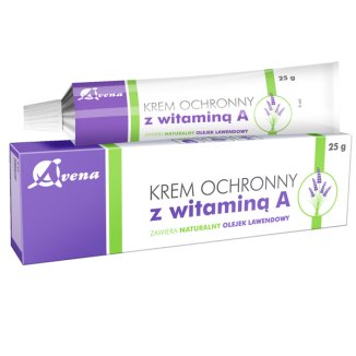 Avena, krem ochronny z witaminą A, 25 g - zdjęcie produktu