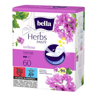 Bella Panty Herbs, wkładki higieniczne z werbeną, 60 sztuk - zdjęcie produktu
