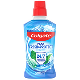 Colgate Plax Cool Mint, płyn do płukania jamy ustnej, bez alkoholu, 500 ml - miniaturka zdjęcia produktu