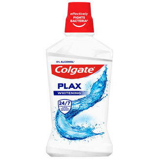 Colgate Plax Whitening, płyn do płukania jamy ustnej, 500 ml - zdjęcie produktu
