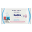 Bobini Baby Sensitive, chusteczki nawilżane dla niemowląt od 1 dnia życia i dzieci, z aloesem i rumiankiem, 60 sztuk - miniaturka  zdjęcia produktu